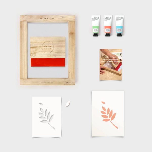 Calm Club – Easy Screen Printing Kit - Image 2